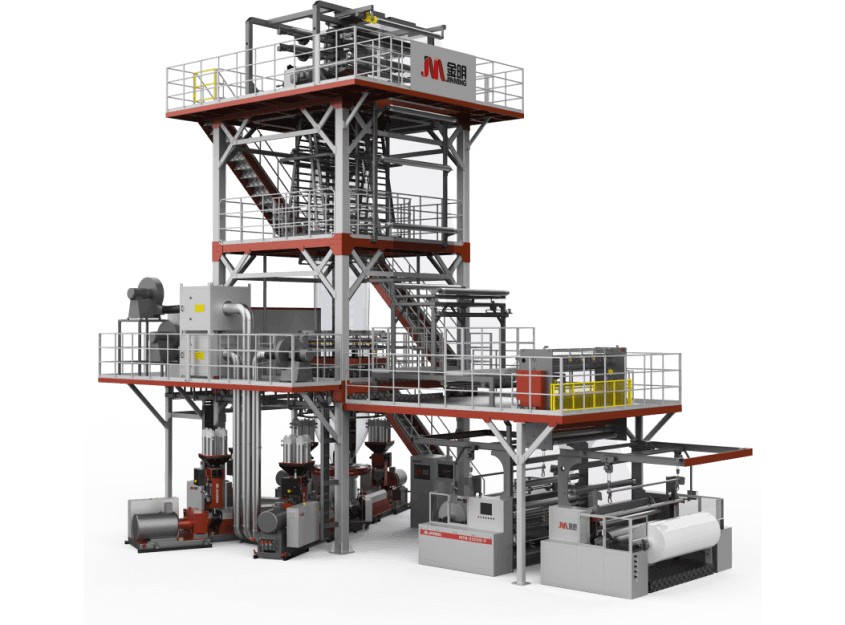 5, 7 Layer Blown High-barrier Film Extrusion Machine